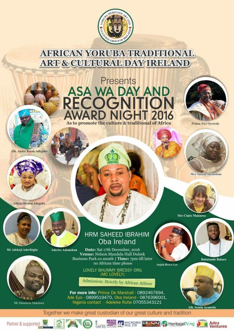 Meath Public Participation Network » African Yoruba Traditional Art and ...