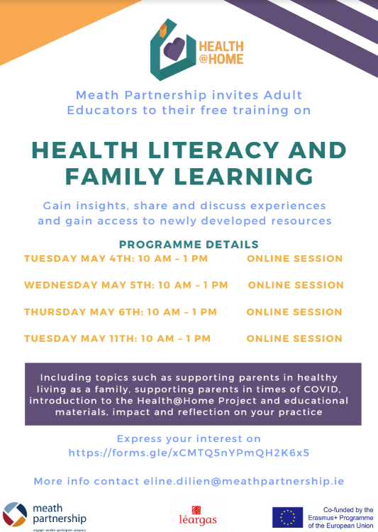 Meath Public Participation Network » Free training on health literacy ...