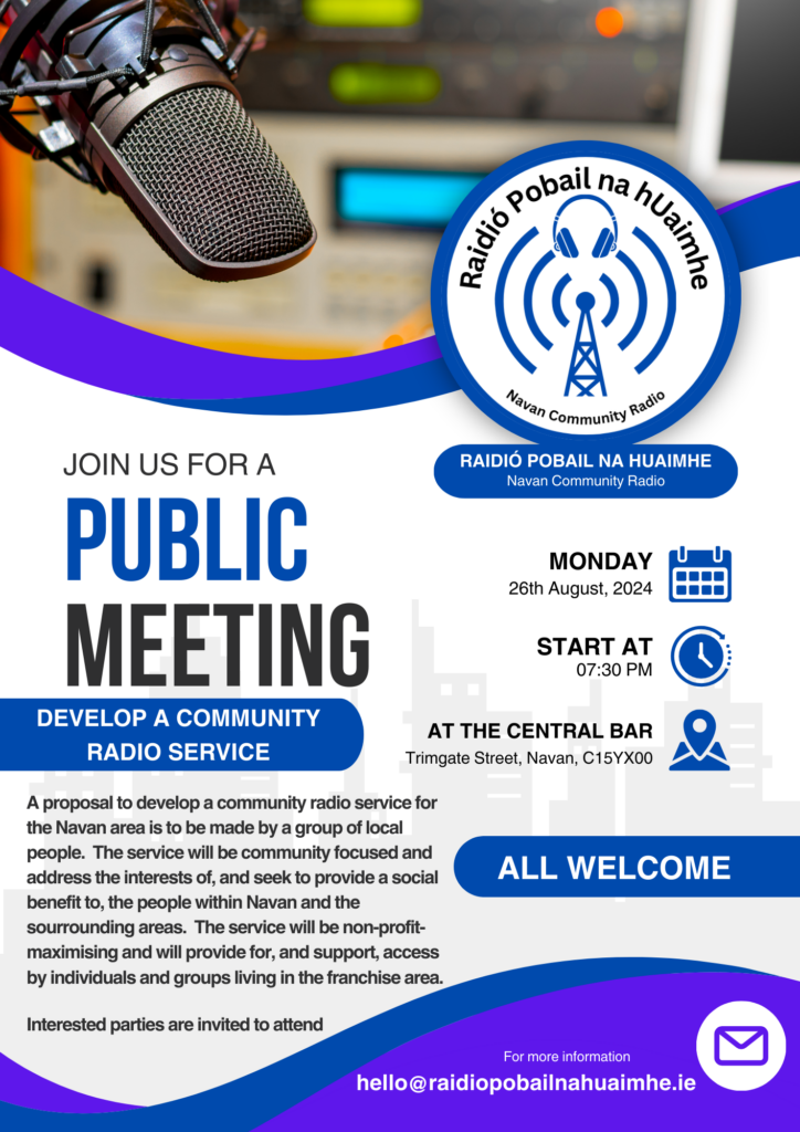 Navan Community Radio Public Meeting